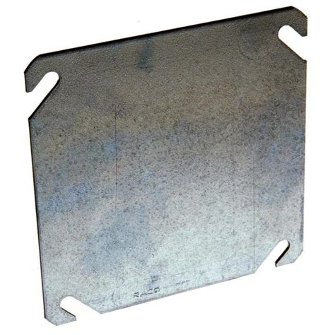 metal cover for electrical box|electrical box flat blank cover.